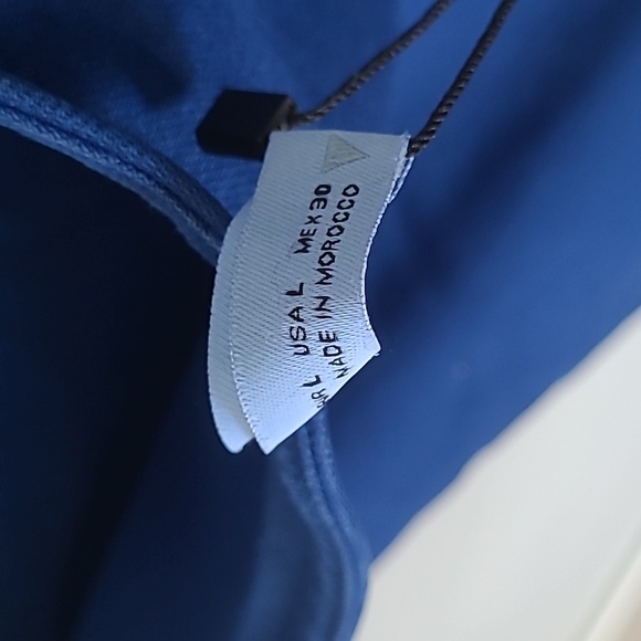 ZARA Strapless Denim Mini Dress - Picture 6 of 7